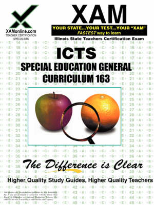 Book cover for ICTS Special Education General Curriculum 163