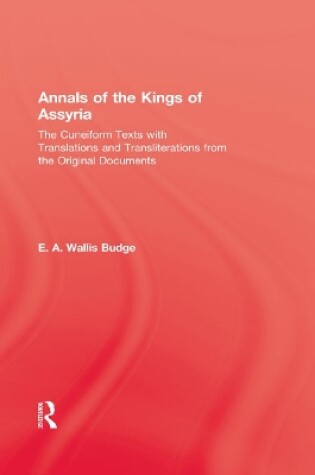 Cover of Annals Of The Kings Of Assyria