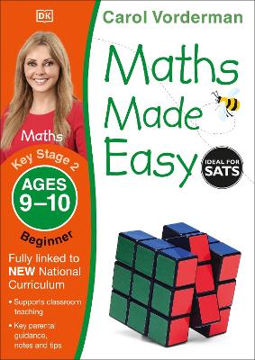 Cover of Maths Made Easy: Beginner, Ages 9-10 (Key Stage 2)