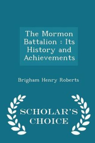 Cover of The Mormon Battalion