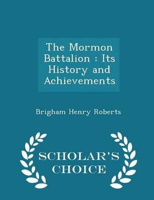 Book cover for The Mormon Battalion