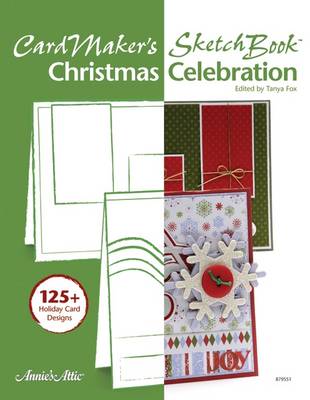 Book cover for CardMaker's Sketch Book: Christmas Celebration