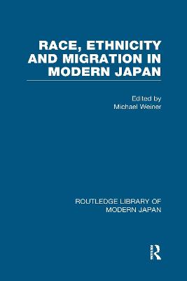 Book cover for Race Ethnicity&Migra in Mod Jap V2