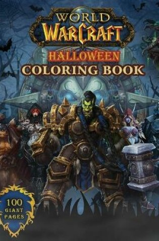 Cover of World of Warcraft Halloween Coloring Book