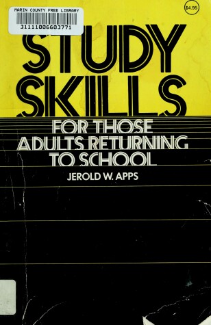 Book cover for Study Skills for Adults Returning to School