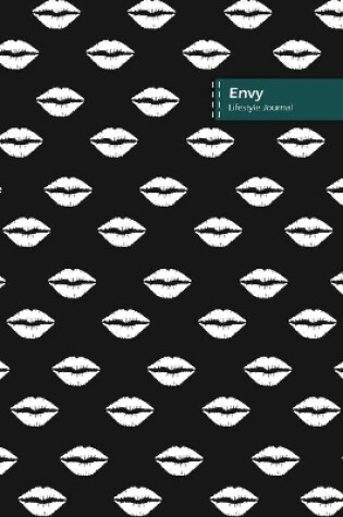 Cover of Envy Lifestyle Journal, Wide Ruled Write-in Dotted Lines, (A5) 6 x 9 Inch, Notebook, 288 pages (144 shts) (Black)