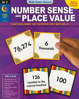 Cover of Number Sense & Place Value, Grade 3