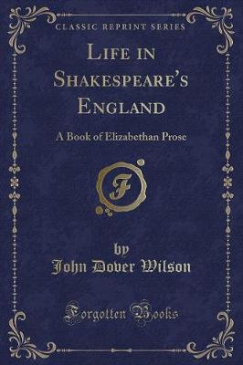 Book cover for Life in Shakespeare's England