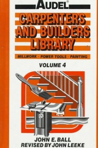 Cover of Millwork, Power Tools, Painting: Milkwork, Powerto Ols, Paint