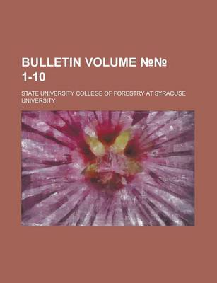 Book cover for Bulletin Volume 1-10