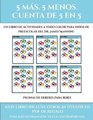 Book cover for Páginas de deberes para bebés (Fichas educativas para niños)