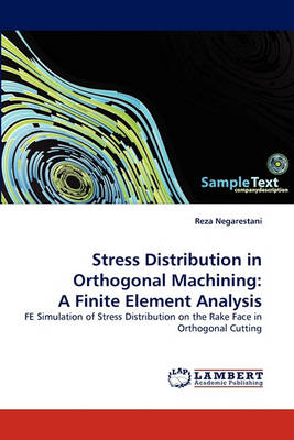 Book cover for Stress Distribution in Orthogonal Machining