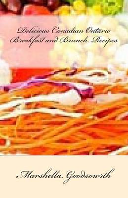 Book cover for Delicious Canadian Ontario Breakfast and Brunch Recipes