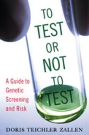 Cover of To Test or Not to Test