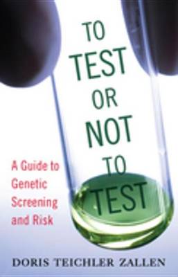 Cover of To Test or Not to Test