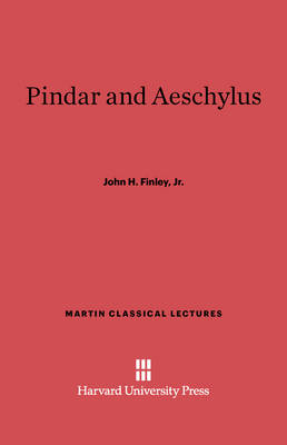 Book cover for Pindar and Aeschylus