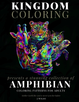 Book cover for A Collection of Amphibian Coloring Patterns for Adults