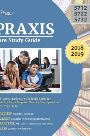 Cover of Praxis Core Study Guide 2018-2019