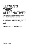 Cover of Keynes’s Third Alternative