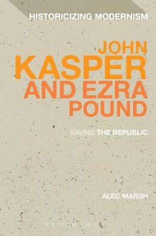 Cover of John Kasper and Ezra Pound