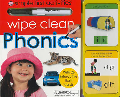 Book cover for Wipe Clean Phonics