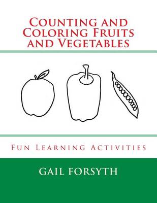 Book cover for Counting and Coloring Fruits and Vegetables