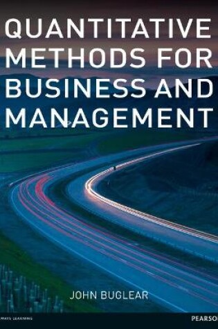 Cover of Quantitative Methods for Business and Management