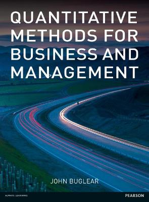 Book cover for Quantitative Methods for Business and Management