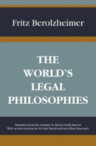 Cover of The World's Legal Philosophies