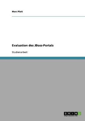 Book cover for Evaluation des JBoss-Portals