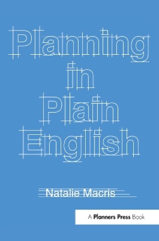 Cover of Planning in Plain English