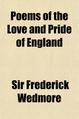 Book cover for Poems of the Love and Pride of England