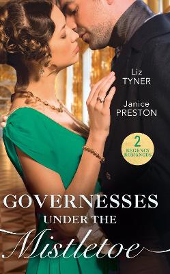 Book cover for Governesses Under The Mistletoe