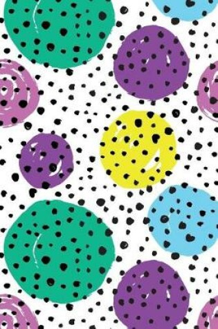 Cover of Journal Notebook Circles and Spots Pattern 1