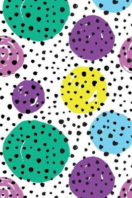 Cover of Journal Notebook Circles and Spots Pattern 1