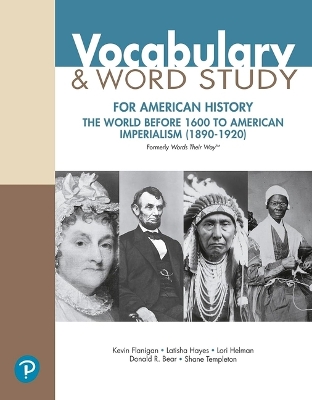 Book cover for Vocabulary and Word Study for American History