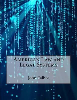 Book cover for American Law and Legal Systems