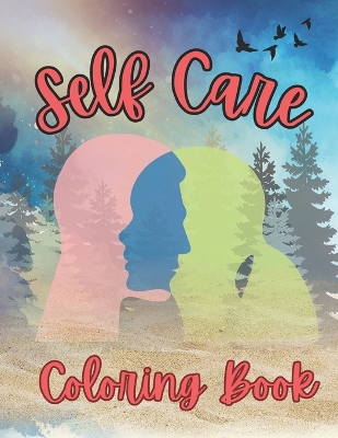 Book cover for Self Care Coloring Book