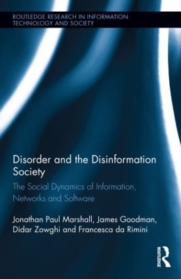 Book cover for Disorder and the Disinformation Society