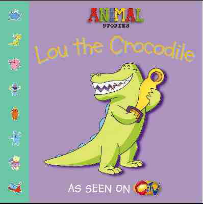 Book cover for Lou the Crocodile