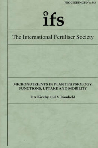 Cover of Micronutrients in Plant Physiology