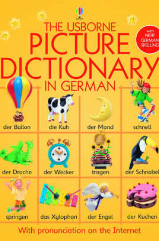 Cover of Usborne Picture Dictionary in German