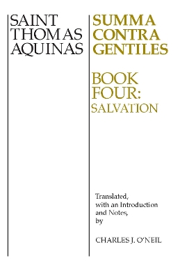 Book cover for Summa Contra Gentiles
