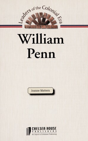 Book cover for William Penn (Leaders of the Colonial Era)