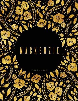 Book cover for Composition Notebook. MacKenzie