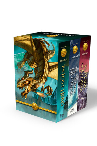 Cover of Heroes of Olympus Paperback 3Book Boxed Set, The