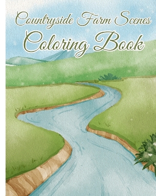 Book cover for Countryside Farm Scenes Coloring Book