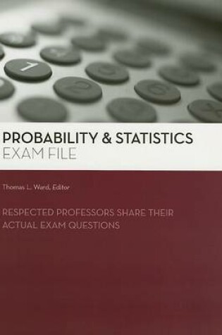 Cover of Probability and Statistics Exam File