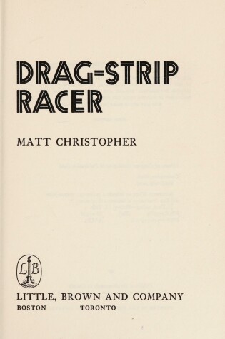 Cover of Drag-Strip Racer