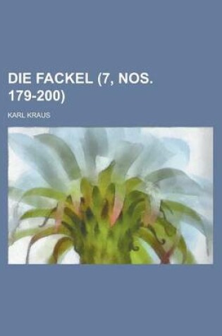 Cover of Die Fackel (7, Nos. 179-200)